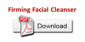 Firming Facial Cleanser PDF Firming Facial Cleanser PDF